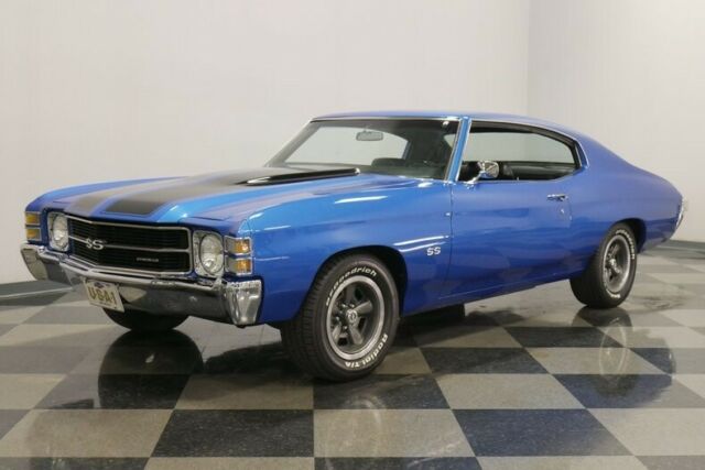 1971 Blue Chevrolet Chevelle Hardtop