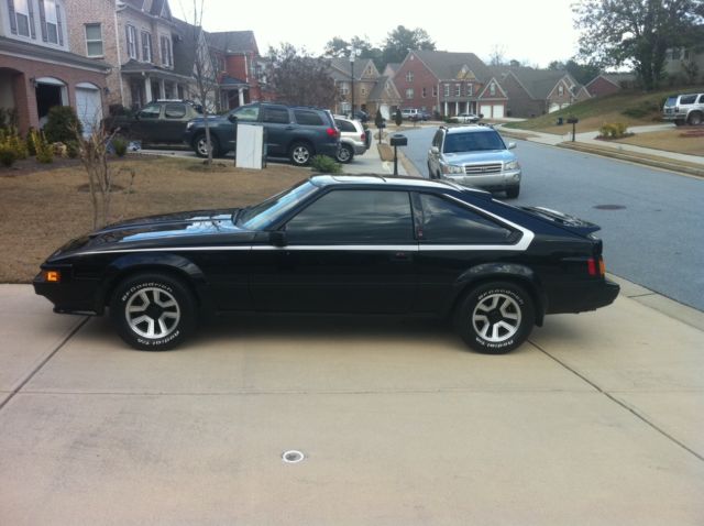 1985 Burgundy Toyota Supra Fastback