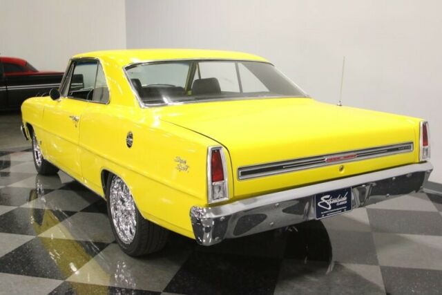1966 Yellow Chevrolet Nova Hardtop