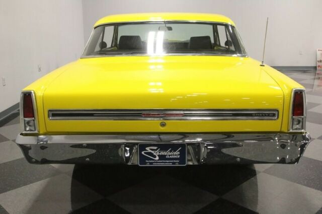 1966 Yellow Chevrolet Nova Hardtop
