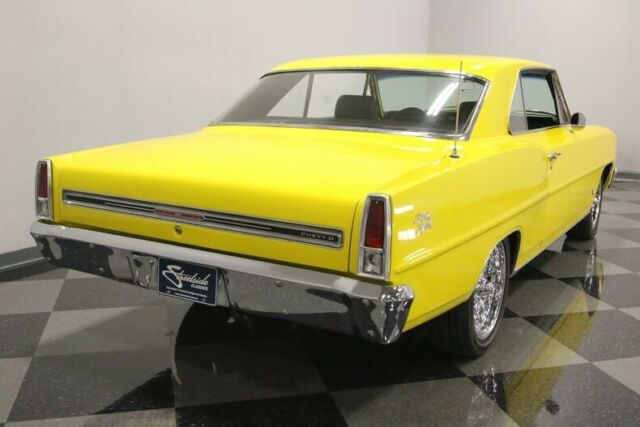 1966 Yellow Chevrolet Nova Hardtop