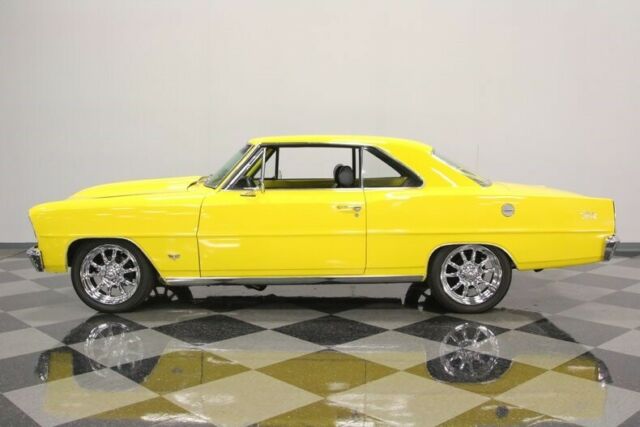 1966 Yellow Chevrolet Nova Hardtop