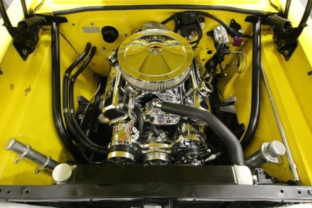 1966 Yellow Chevrolet Nova Hardtop
