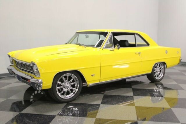 1966 Yellow Chevrolet Nova Hardtop