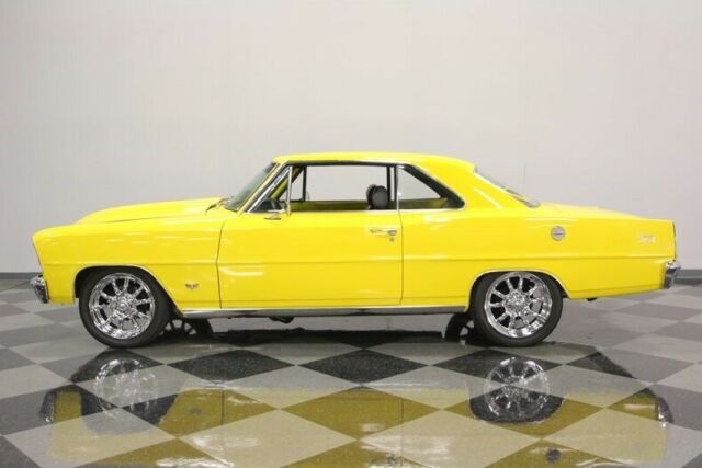1966 Yellow Chevrolet Nova Hardtop
