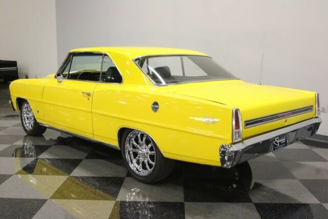 1966 Yellow Chevrolet Nova Hardtop