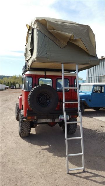 1978 FREEBORN RED Toyota Land Cruiser 2 DOOR CONVERTIBLE