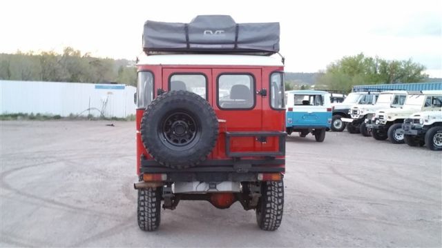 1978 FREEBORN RED Toyota Land Cruiser 2 DOOR CONVERTIBLE