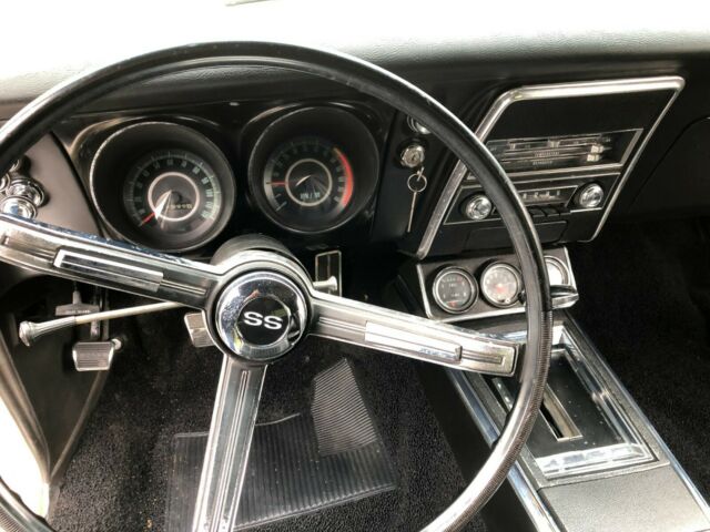 1967 Yellow Chevrolet Camaro Convertible