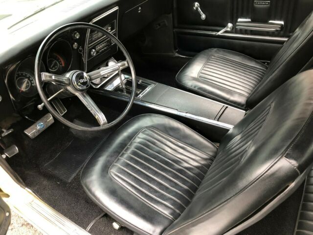 1967 Yellow Chevrolet Camaro Convertible