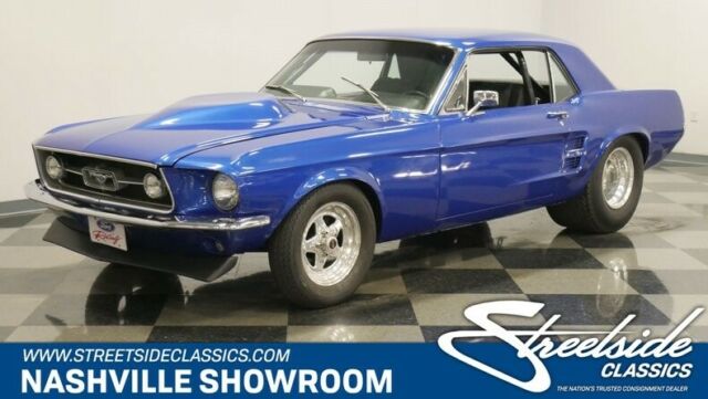 1967 Blue Ford Mustang Coupe