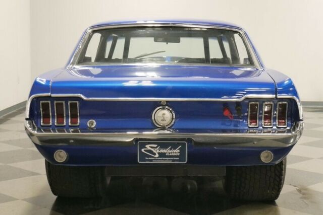 1967 Blue Ford Mustang Coupe