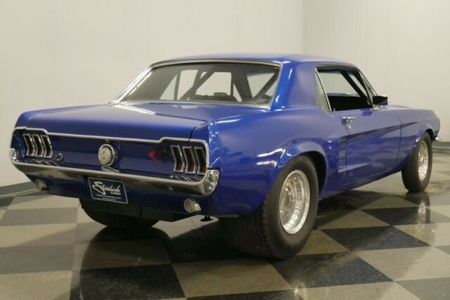 1967 Blue Ford Mustang Coupe