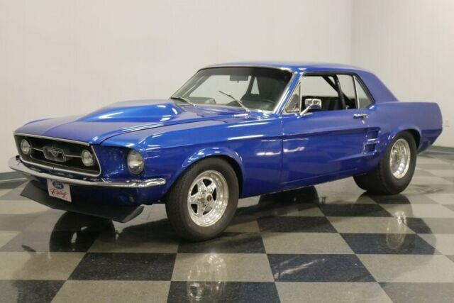 1967 Blue Ford Mustang Coupe