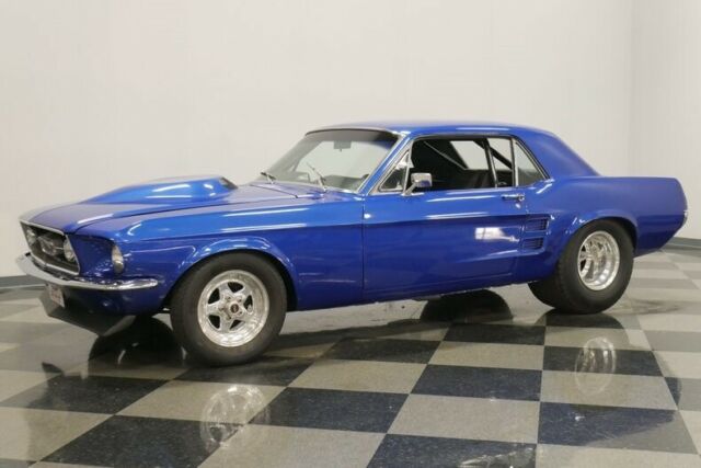 1967 Blue Ford Mustang Coupe