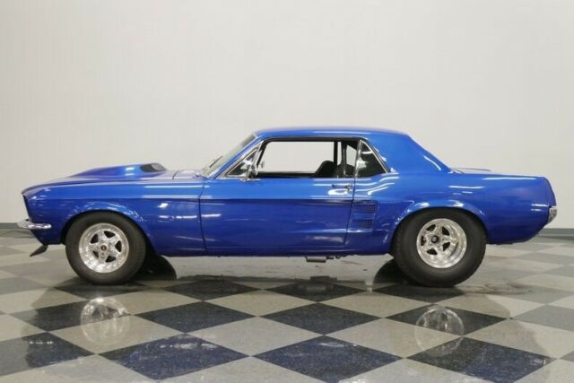 1967 Blue Ford Mustang Coupe