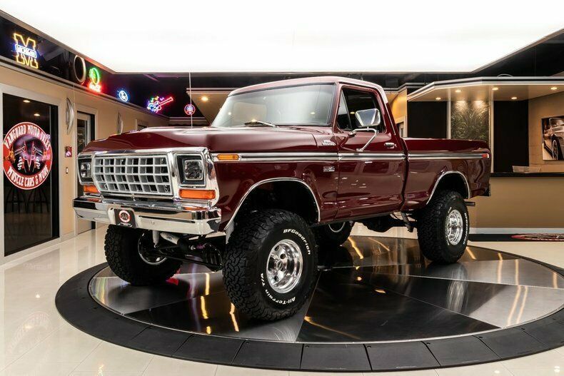1978 Red Ford F-150 Pickup (Truck)
