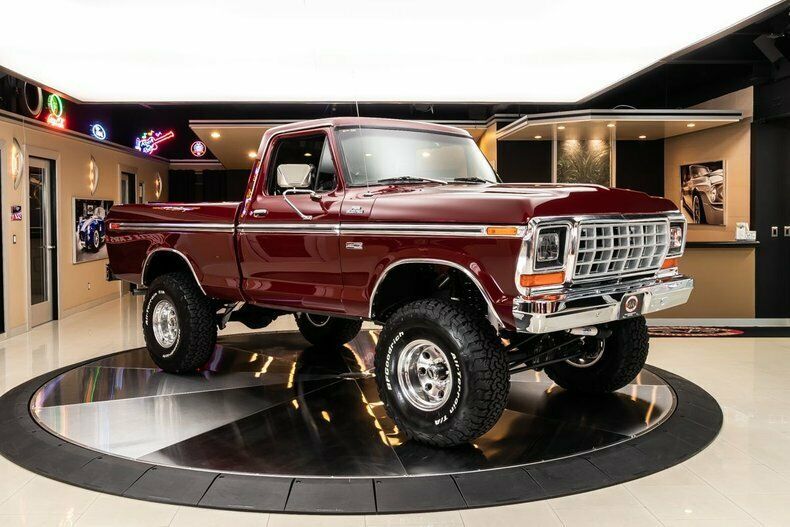 1978 Red Ford F-150 Pickup (Truck)