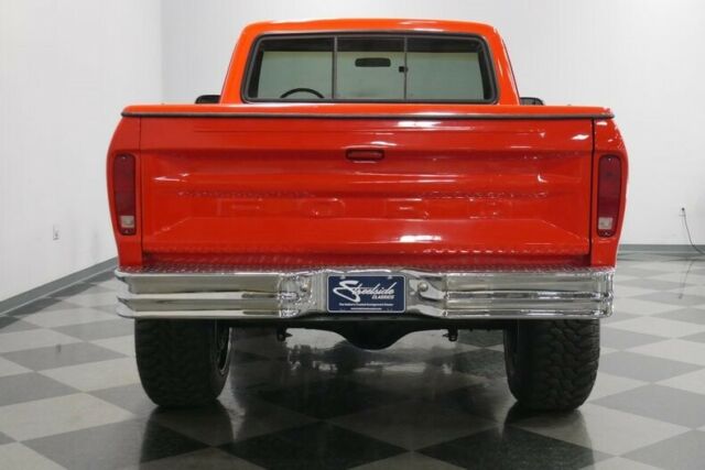 1976 Red Ford F-100 Pickup Truck