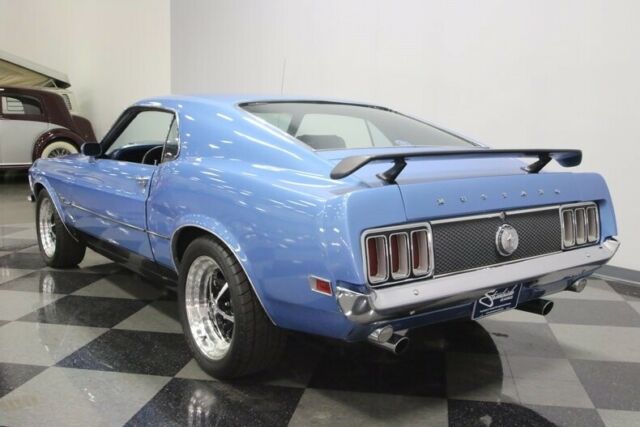 1970 Blue Ford Mustang Fastback