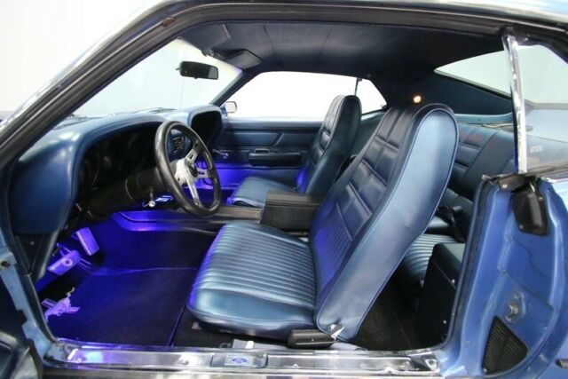 1970 Blue Ford Mustang Fastback