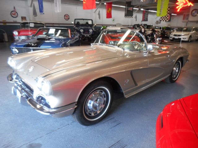 1962 Fawn Beige Chevrolet Corvette Convertible