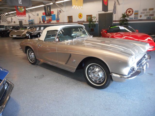 1962 Fawn Beige Chevrolet Corvette Convertible