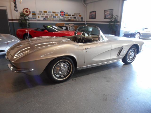 1962 Fawn Beige Chevrolet Corvette Convertible