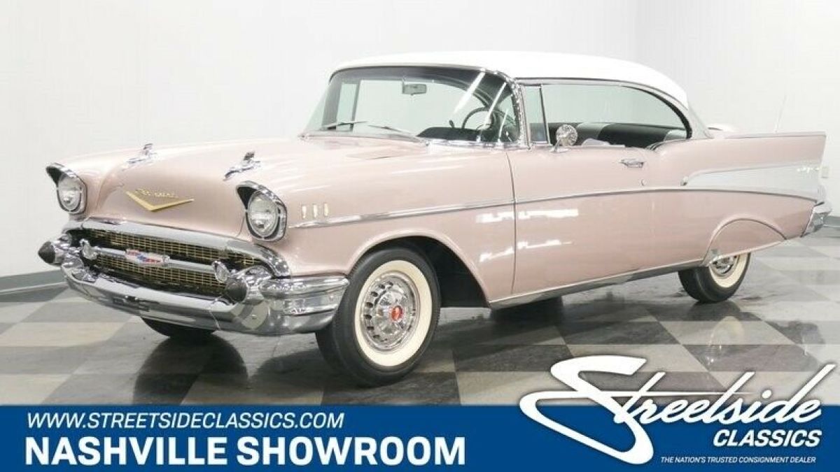 1957 Dusk Pearl Chevrolet Bel Air/150/210 Hardtop