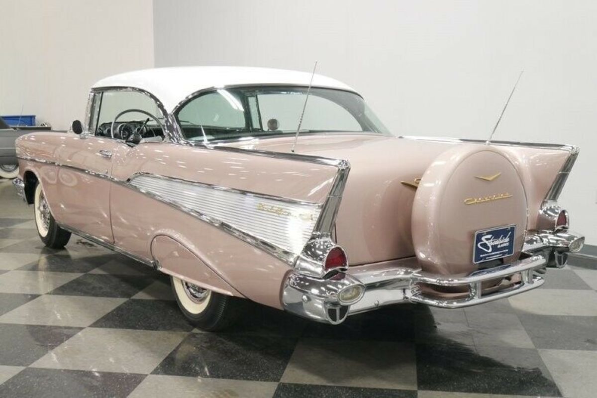 1957 Dusk Pearl Chevrolet Bel Air/150/210 Hardtop