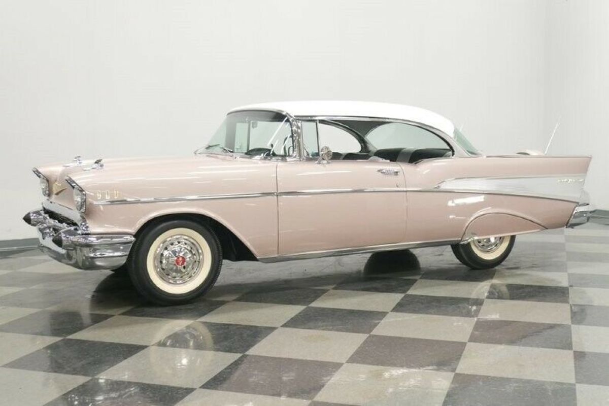 1957 Dusk Pearl Chevrolet Bel Air/150/210 Hardtop