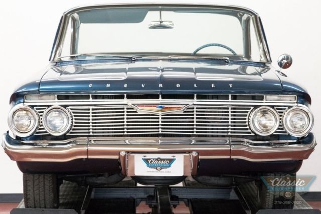 1961 Blue Chevrolet Impala Coupe