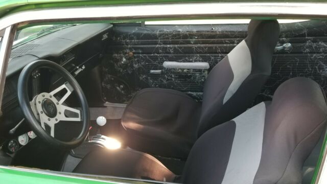 1972 Green Chevrolet Nova Coupe