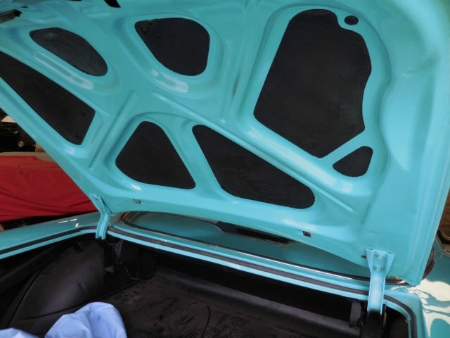 1958 Turquoise / white Chevrolet Impala 2 Door Hardtop