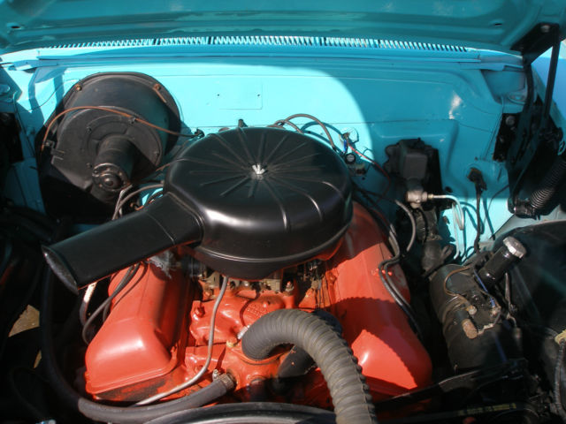 1958 Turquoise / white Chevrolet Impala 2 Door Hardtop