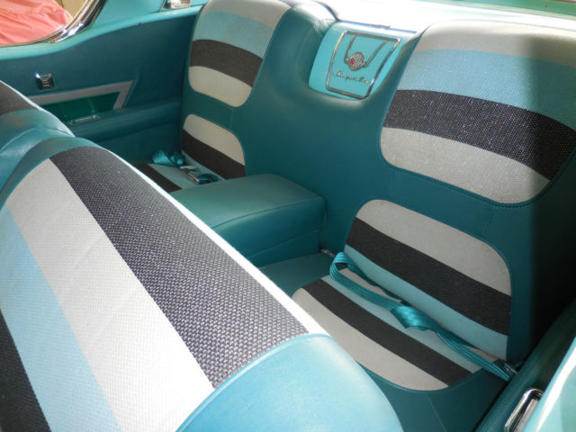 1958 Turquoise / white Chevrolet Impala 2 Door Hardtop