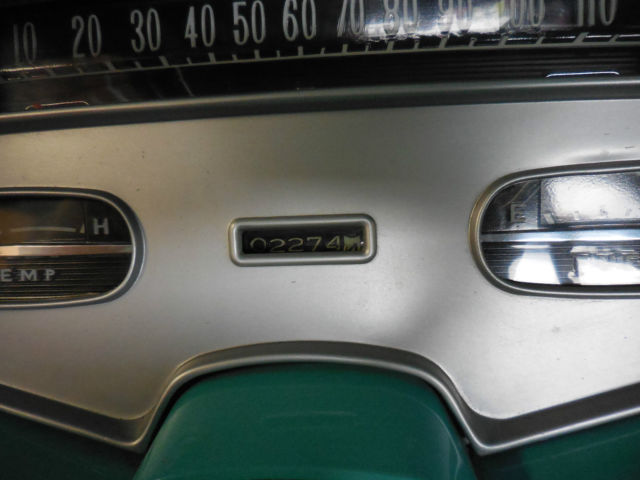 1958 Turquoise / white Chevrolet Impala 2 Door Hardtop