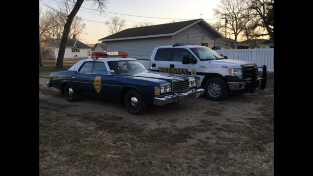 1977 Blue Ford LTD Sedan
