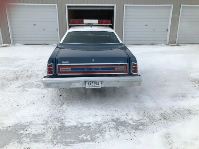 1977 Blue Ford LTD Sedan