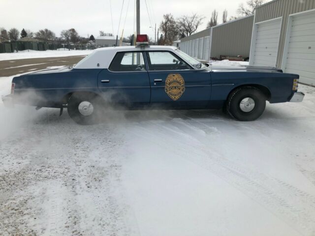 1977 Blue Ford LTD Sedan