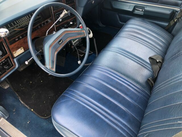 1977 Blue Ford LTD Sedan