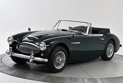 1963 Green Austin Healey 3000 Convertible