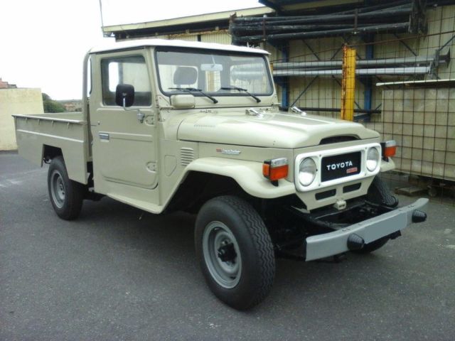 1979 Tan Toyota Land Cruiser Convertible