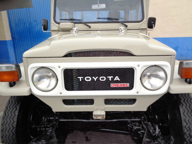 1979 Tan Toyota Land Cruiser Convertible