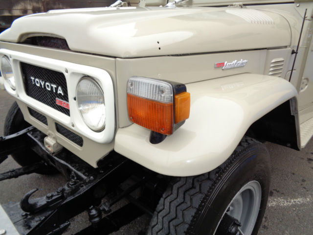 1979 Tan Toyota Land Cruiser Convertible