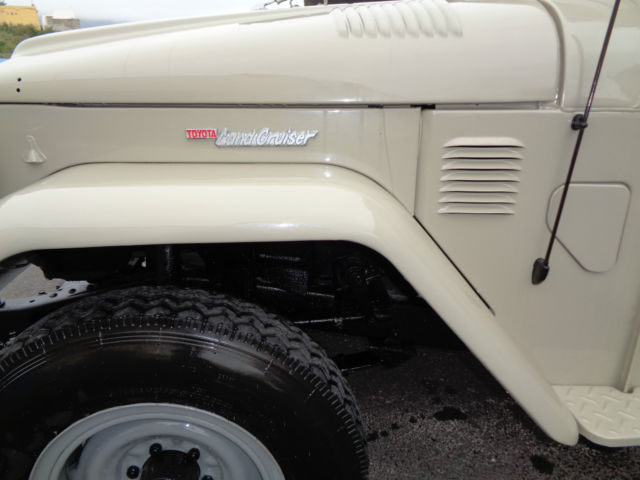 1979 Tan Toyota Land Cruiser Convertible