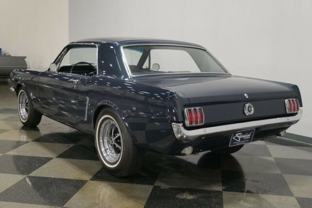 1965 Blue Ford Mustang Coupe