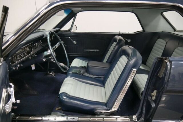 1965 Blue Ford Mustang Coupe