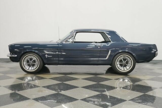 1965 Blue Ford Mustang Coupe