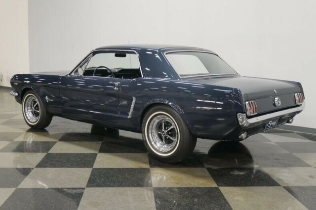 1965 Blue Ford Mustang Coupe